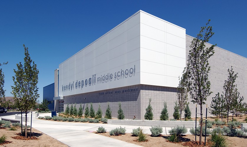 Kendyl Depoali Middle School United Construction
