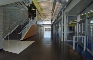 Kendyl Depoali Middle School Entrance Interior