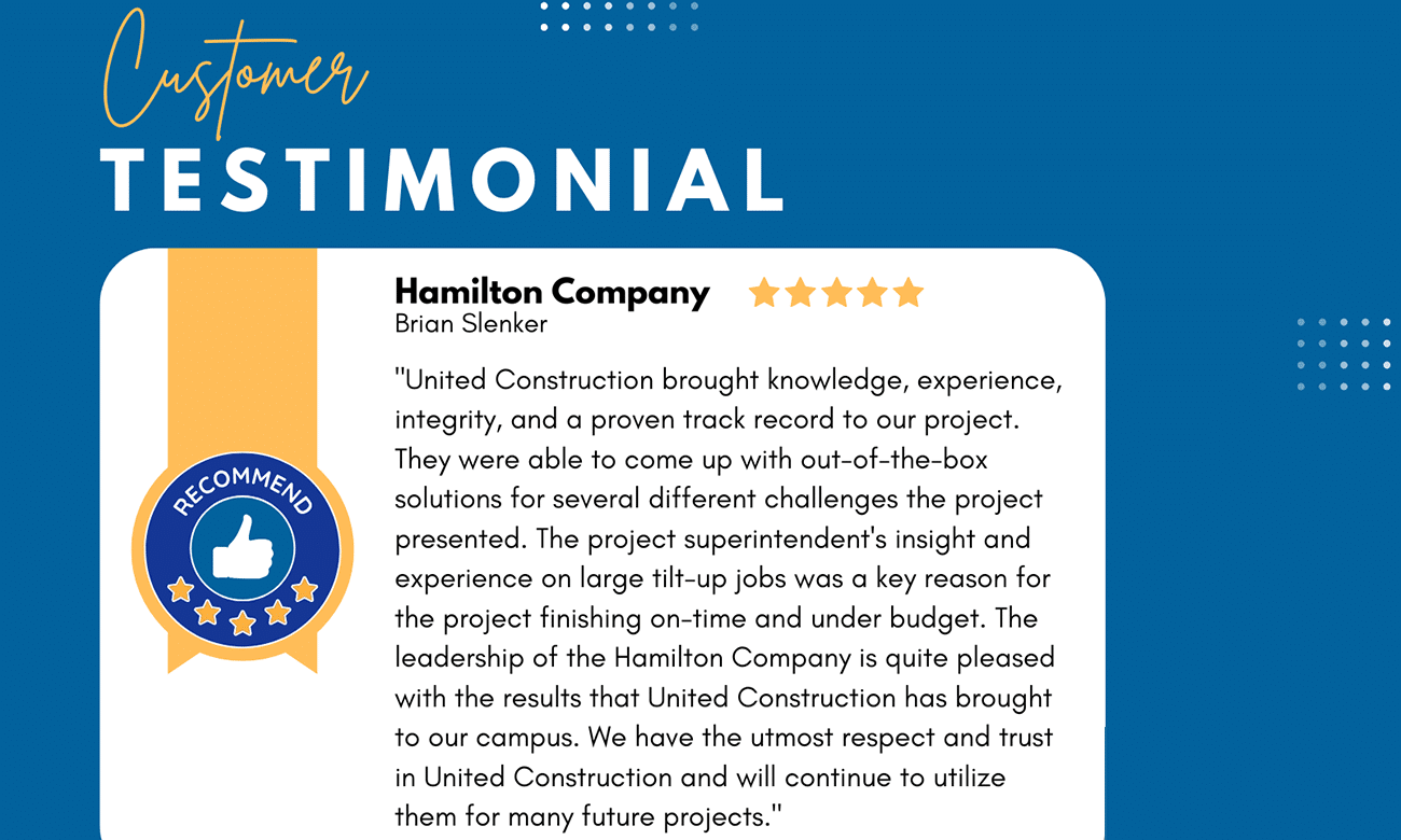 hamilton customer testimonial
